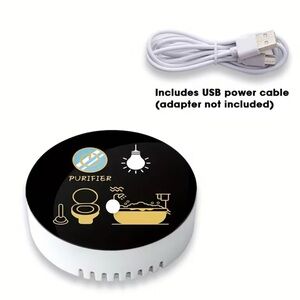Smart Electronic Deodorizer Bathrooms No Filter Needed Utilizes AI Technology